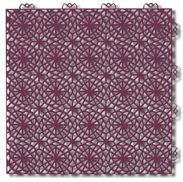 Bergo tegel in Warm Violet
